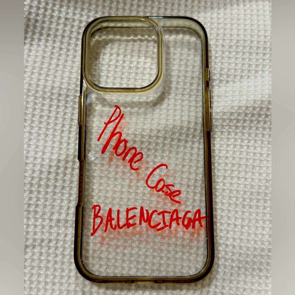 I Phone 16 Pro Balenciaga Phone case